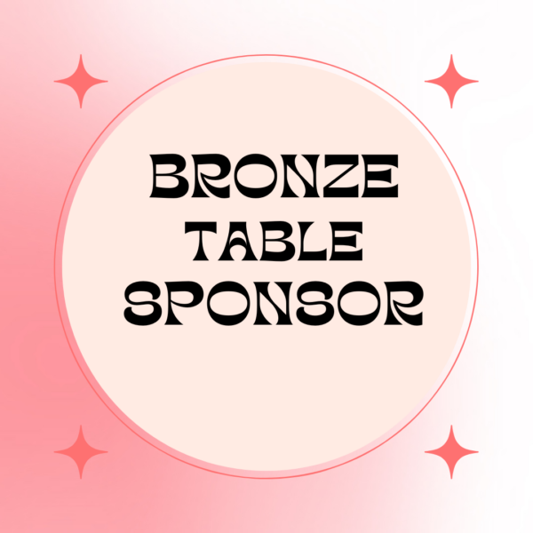 Bronze Table Sponsor